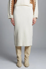 Pia Tube Skirt - Ivory