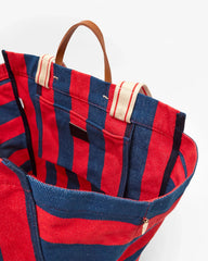 La Côte Tote - Poppy/French Blue