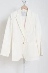 14825_My Jacket - Chic Linen Jacket - Crystal