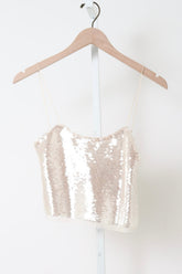 14895_My Top - “Liquid Sequins” Top - Crystal
