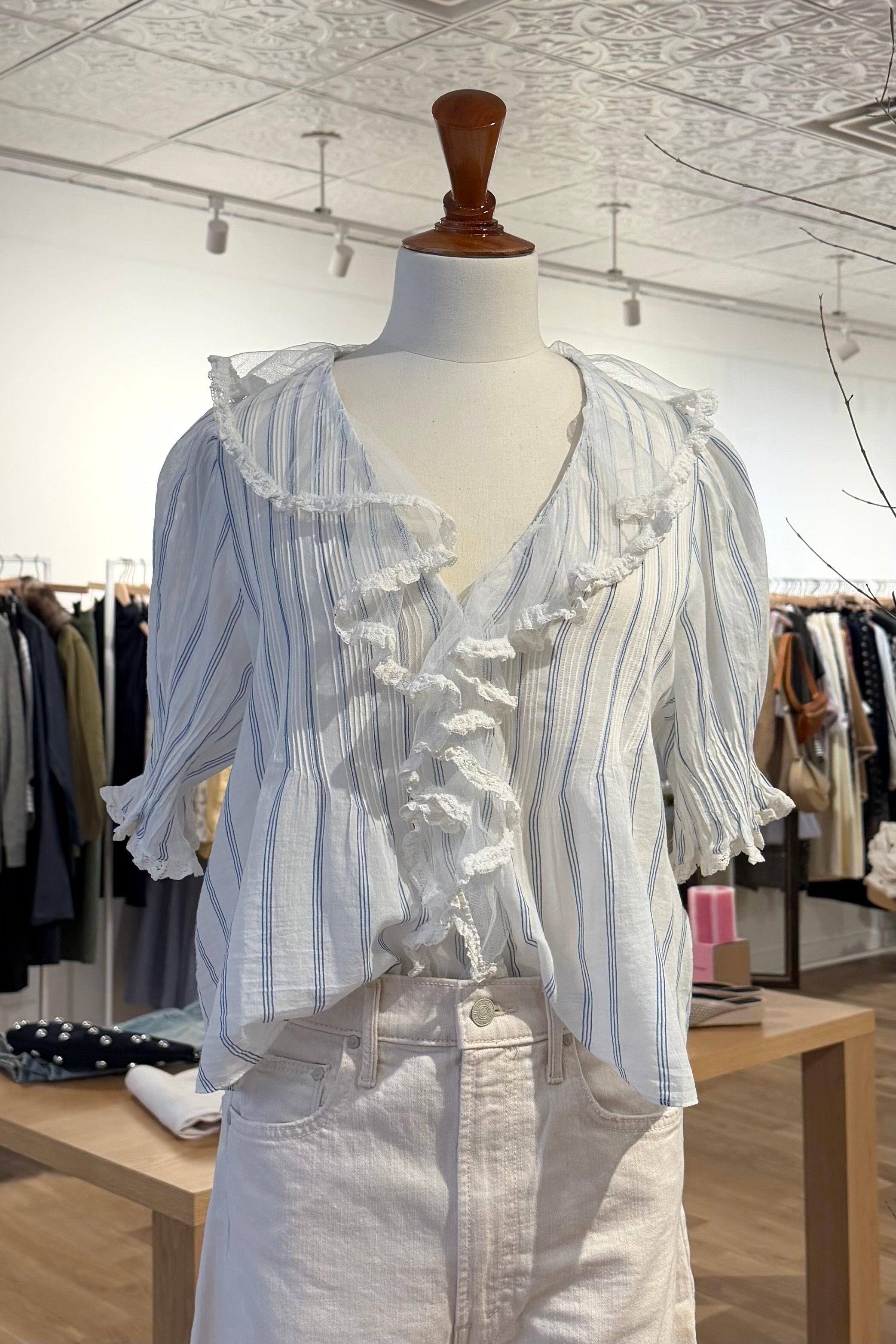 Henri Top - Saint-Aurelie Stripe (By Phone Order Only)