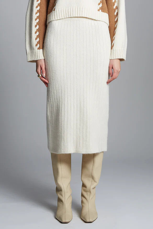 Pia Tube Skirt - Ivory