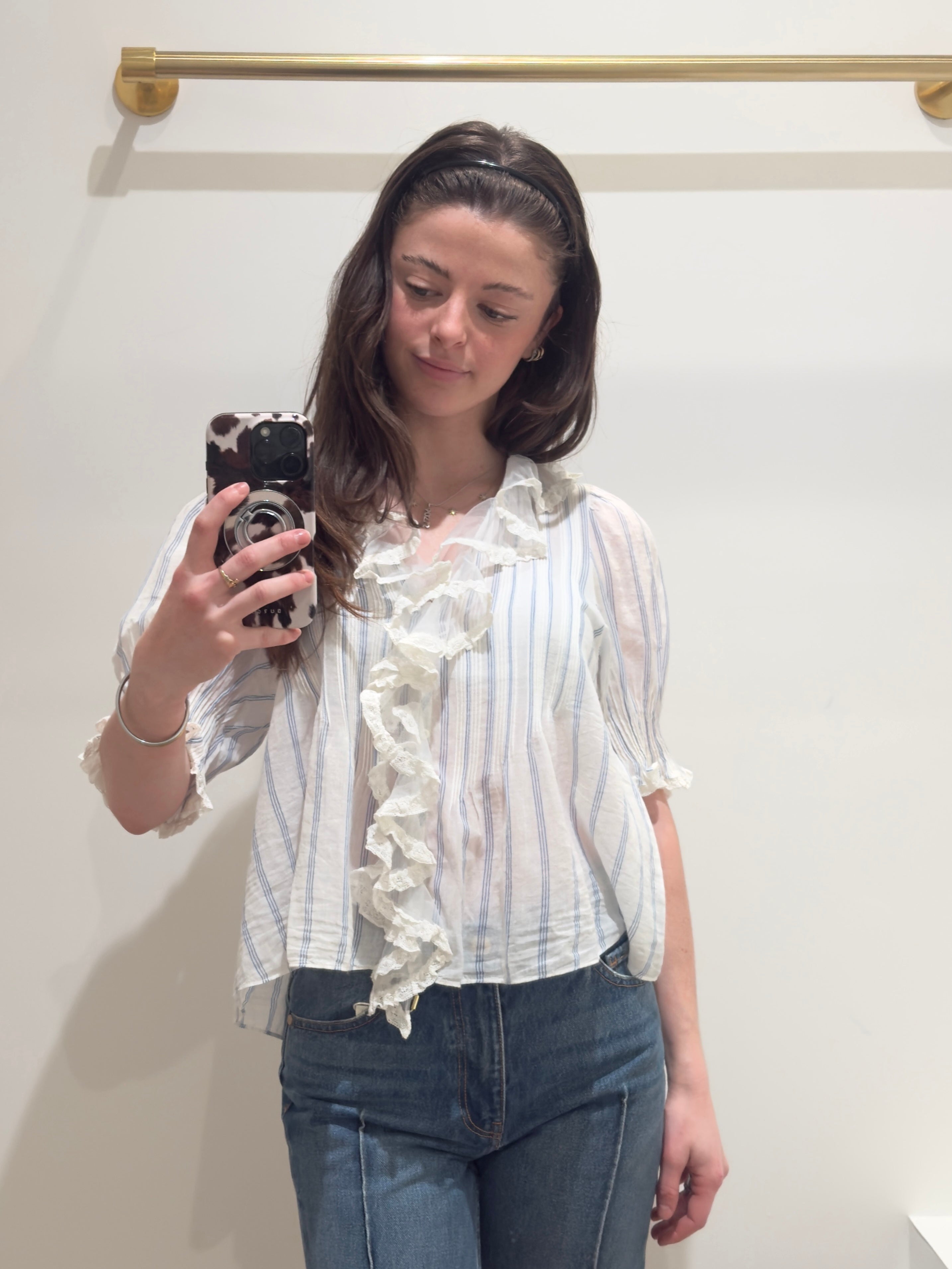 Henri Top - Saint-Aurelie Stripe (By Phone Order Only)