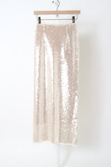 14894_My Skirt - "liquid sequins" pencil skirt - CRYSTAL