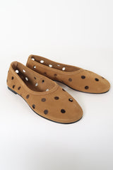 Balla Suede Perforation - Caramel