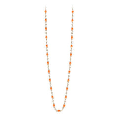 16.5" Classic Gigi Necklace - Orange + Yellow Gold