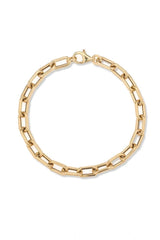 5.3mm Italian Chain Link Bracelet - 14k Yellow Gold (By Special Order)