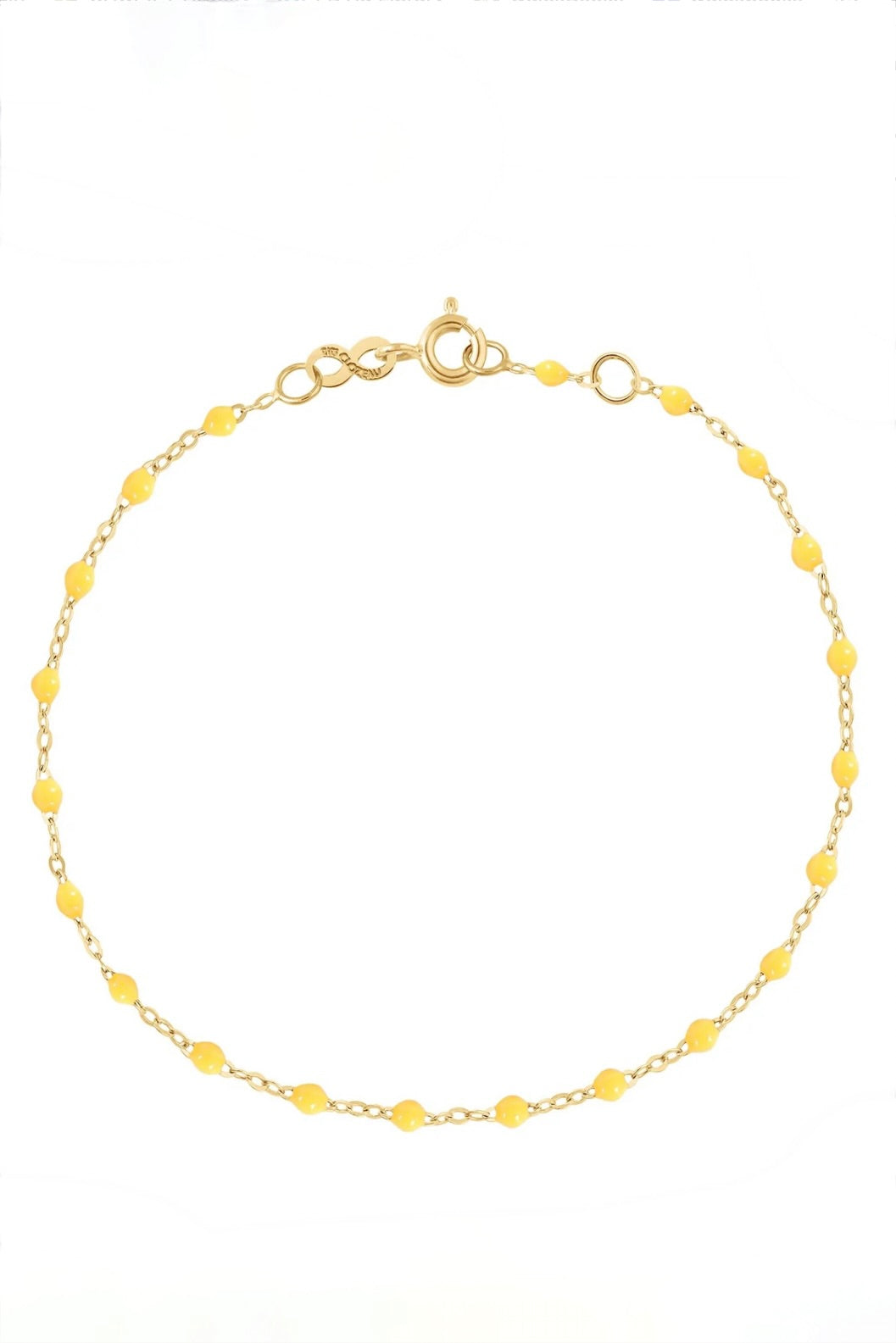 6.7" Classic Gigi Bracelet - Lemon + Yellow Gold