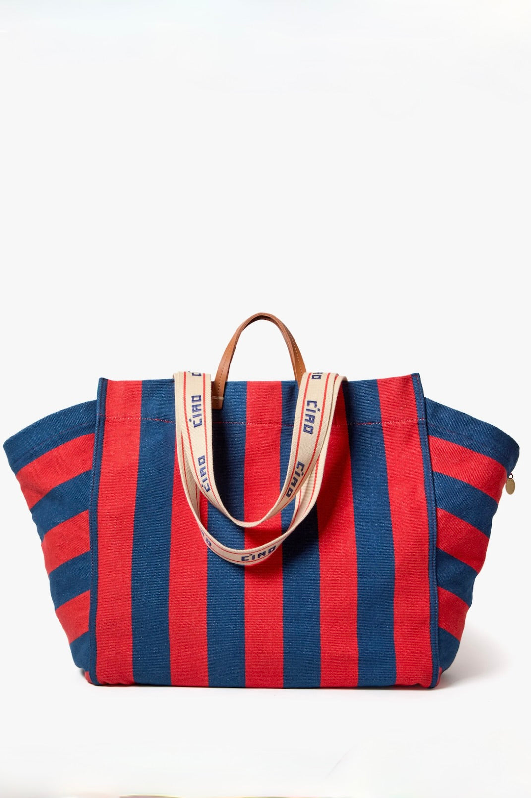 La Côte Tote - Poppy/French Blue