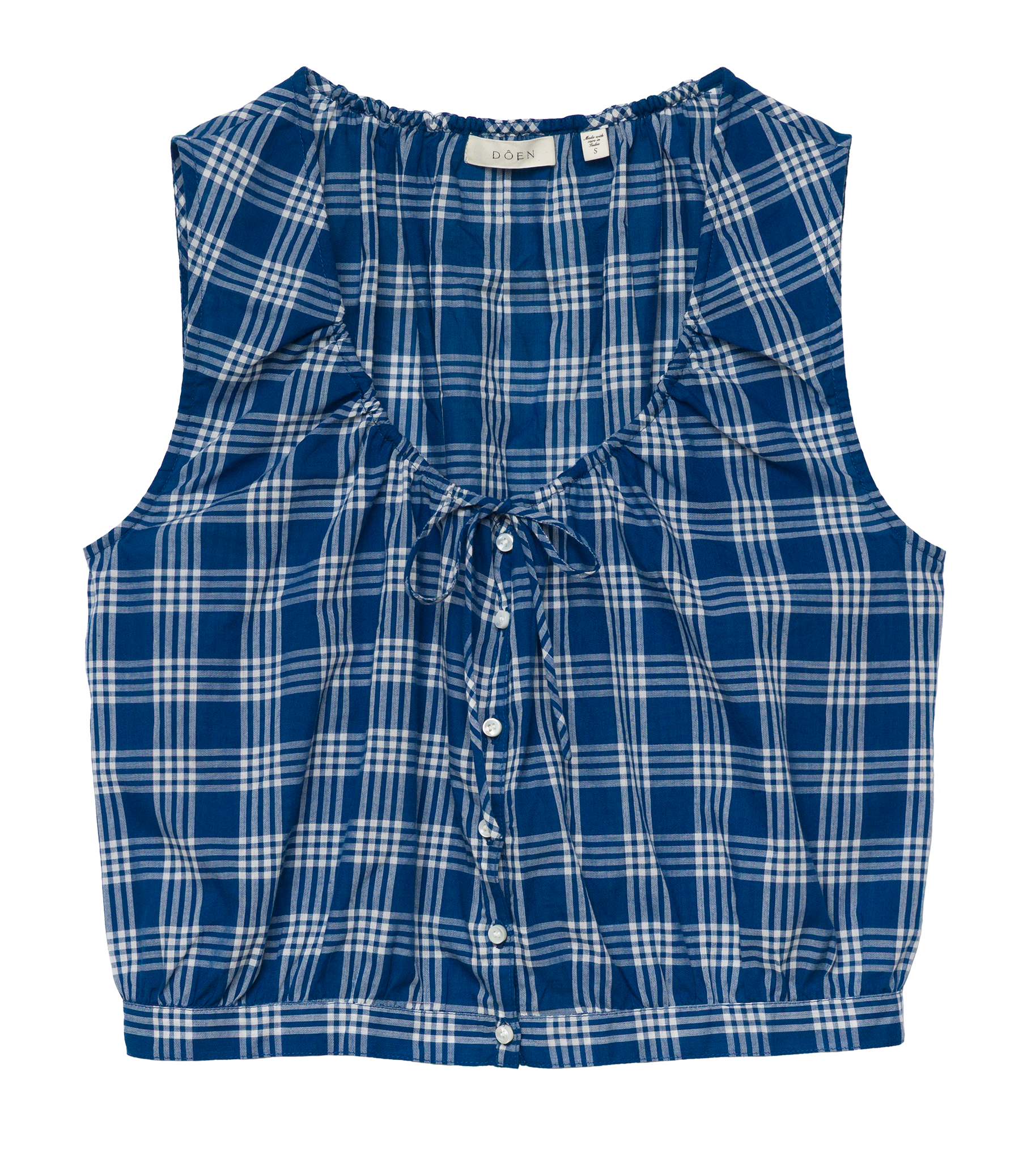 Theo Top - Dorset Plaid (By Phone Order Only)