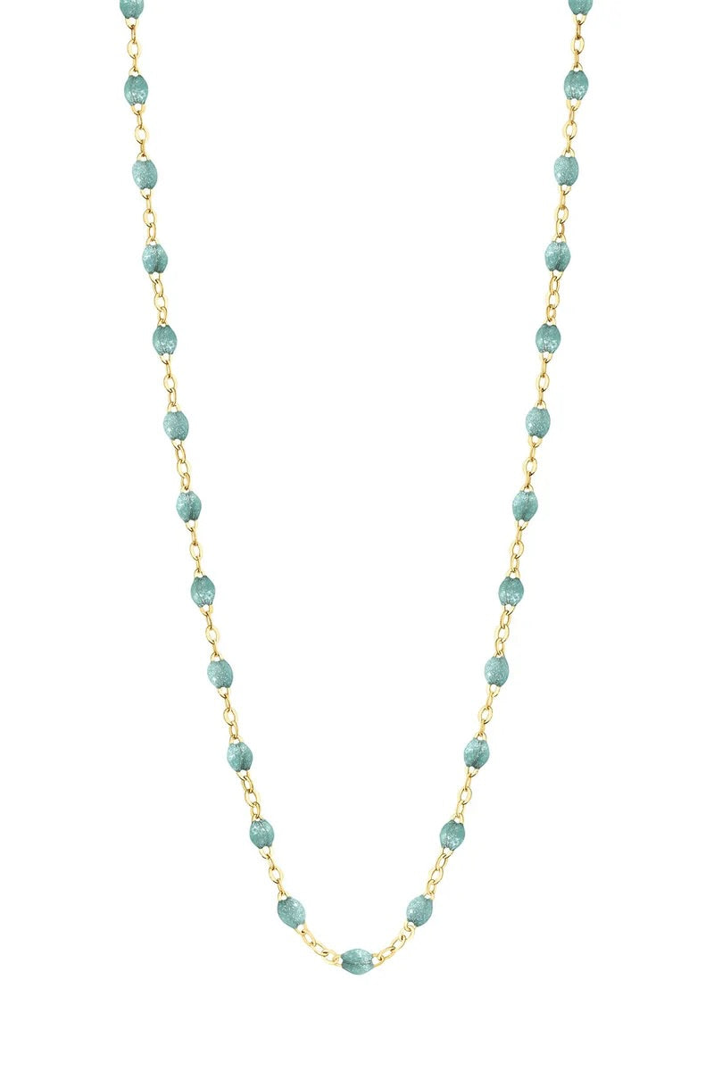 16.5" Classic Gigi Necklace - Iceberg + Yellow Gold