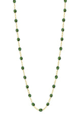 16.5" Classic Gigi Necklace - Scarab + Yellow Gold