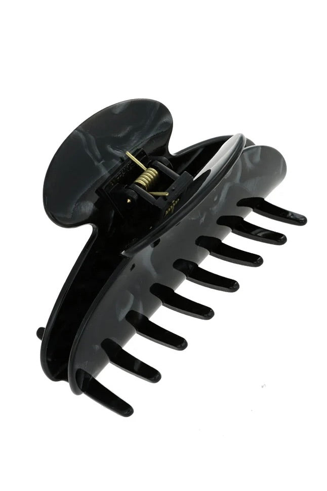 Large Couture Claw Clip - French Classic - Onyx