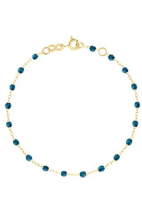 6.7" Classic Gigi Bracelet - Jungle + Yellow Gold