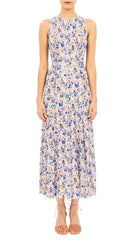 Lana Ruched Jersey Dress - Orchid